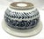Ceramic Large Antique 19th Century Chinese Blue and White Porcelain Censer Bowl 11 Inch For Sale - Image 7 of 11