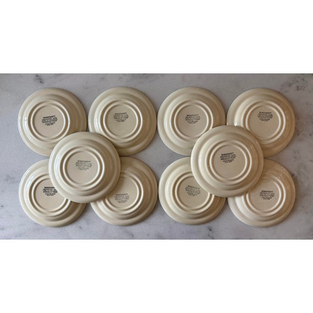 Ceramic Mid 20th Century Small J&g Meakin Plates From Staffordshire - Set of 10 For Sale - Image 7 of 10