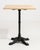 Cast Iron Bistro Table with Oak Top, Antique, France, 20th Century For Sale - Image 11 of 11