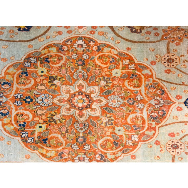 Early 20th Century Persian Hadji Jallili Tabriz Rug For Sale - Image 12 of 15