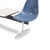 Metal Vintage Tandem Seating Group by Charles and Ray Eames, 1970s For Sale - Image 7 of 16