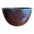 Large Hand-Carved Minimalist Midcentury Modern Rosewood Bowl For Sale