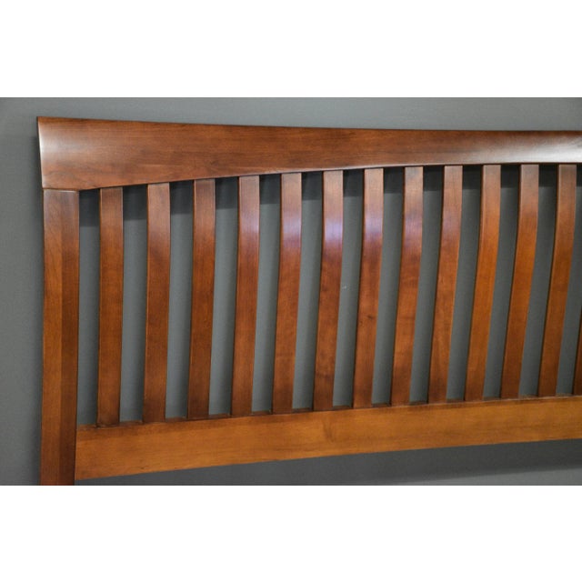 1990s 1990s Ethan Allen American Impressions King Cherry Bed For Sale - Image 5 of 9