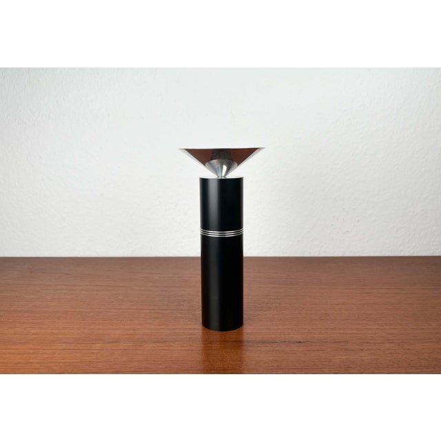 Postmodern Postmodern Danish Metal Candleholder from Royal Copenhagen, 1980s For Sale - Image 3 of 18