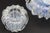 Italian Set of 3 Blue Ercole Barovier "Bullicante" Murano Glass Vase for Barovier & Toso For Sale - Image 3 of 13