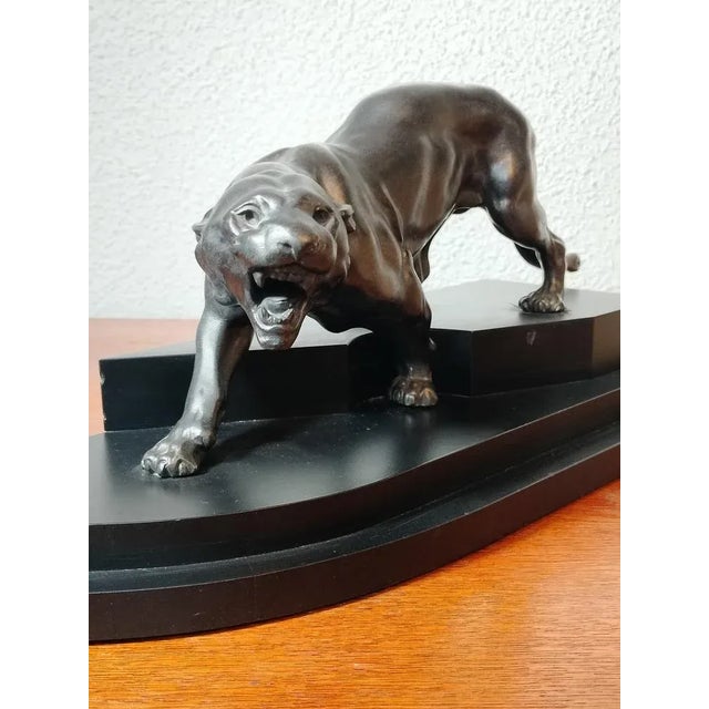 Bronze Statue by Thomas Cartier, 1920s-1940s For Sale - Image 4 of 12