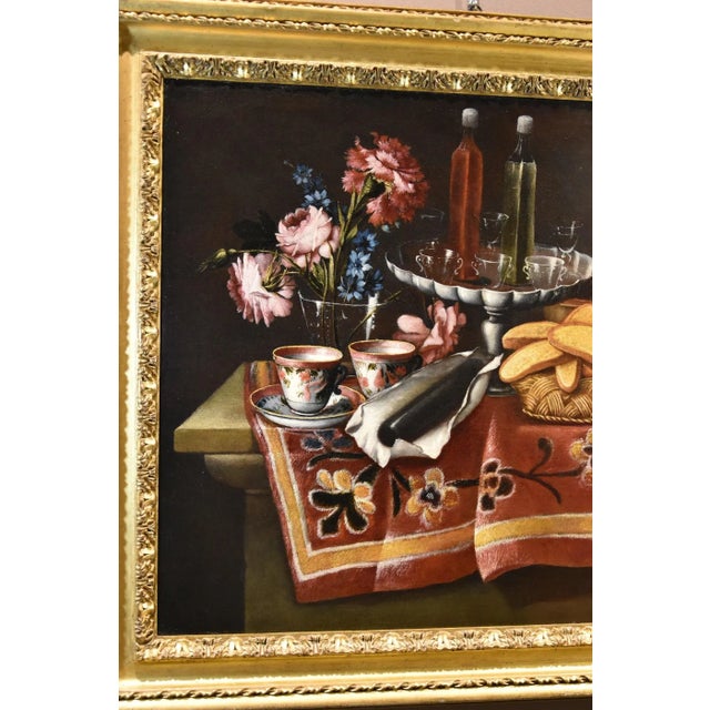 Mid 18th Century Giacomo Nani, Still Life, 1740, Oil on Canvas, Framed For Sale - Image 5 of 18