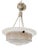 Art Deco Alabaster Chandelier, 1920s For Sale