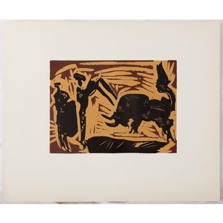 Pablo Picasso, Bullfighting, The Charge of the Bull, Etching For Sale