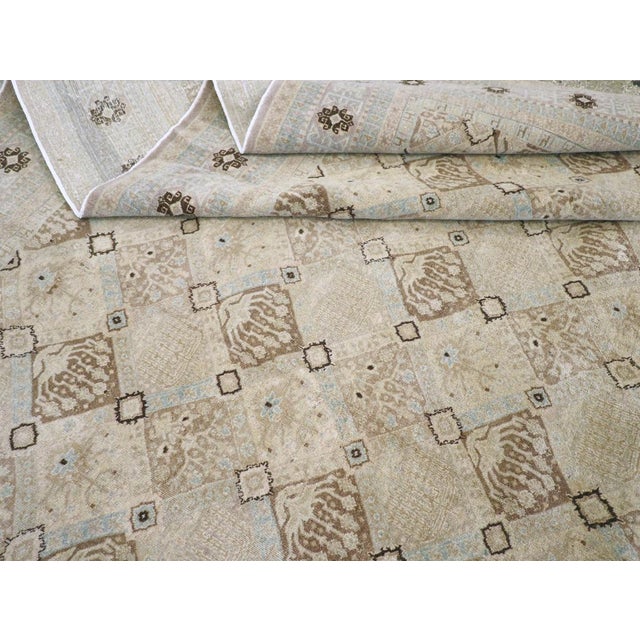 Galerie Shabab Collection Mid-20th Century Handmade Persian Kashan Large Room Size Carpet For Sale - Image 10 of 10