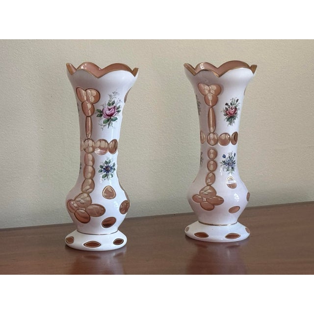 PAIR DETAILS ~ Origin: Likely Bohemia (Present-day Czech Republic) ~ Period / Date: Late Victorian to Early Twentieth...