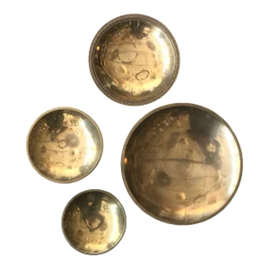 Bronze Chargers by Just Andersen - Set of 4