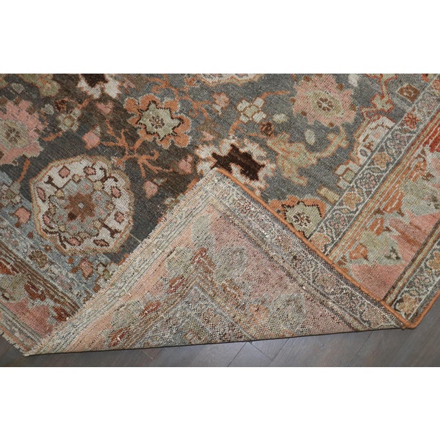 Rustic Early 20th Century Zabihi Collection Persian Malayer Bibikabad Rug - 4'2" x 6' For Sale - Image 3 of 8