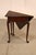 Kittinger Colonial Williamsburg Mahogany Drop-Leaf Napkin Table For Sale - Image 16 of 18
