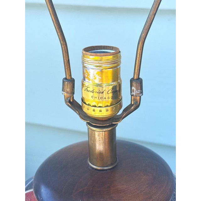 Red Frederick Cooper Imari Style Lamp For Sale - Image 8 of 11