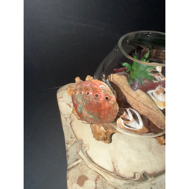 Boho Chic Celestial Meets the Sea Reflections”The Ocean’s Vessel”-Coastal Art Sculpture For Sale - Image 3 of 6
