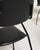 Black Vintage Leather and Metal Chairs with Wooden Inserts, 1950s, Set of 4 For Sale - Image 8 of 11