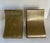 1960s Mid-Century Modernist Sculptural Solid Brass Bookends Attributed to Sarried For Sale - Image 5 of 12