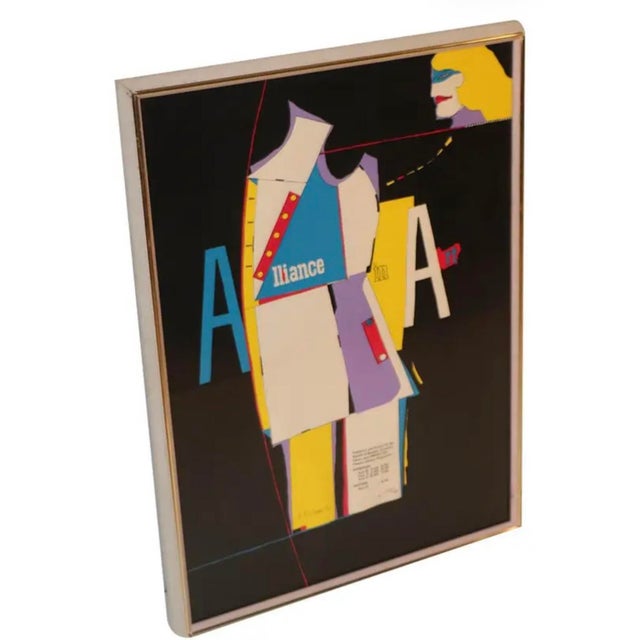Wood Richard Linder- Pop Art Silkscreen Alliance in Art 1968 For Sale - Image 7 of 8