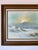 Wood Vintage Remington Coastal Seascape Oil on Canvas Painting – Framed For Sale - Image 7 of 11