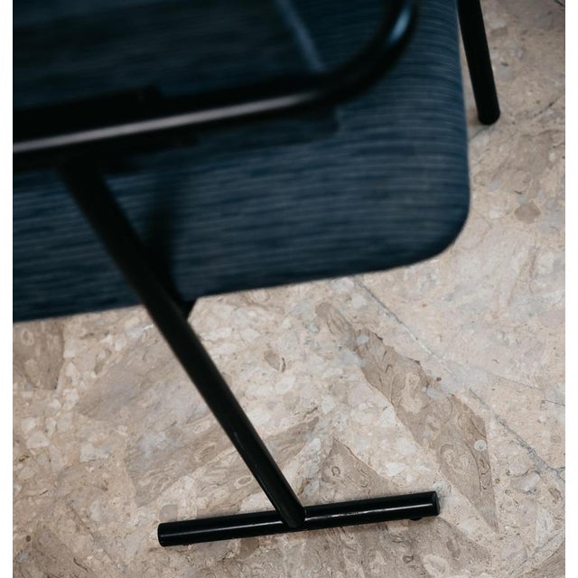 Vintage Postmodern Minimalist Armchair, 1980s For Sale - Image 12 of 13