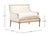 A sophisticated Louis XVI-style painted canapé attributed to the celebrated French design house Jansen, dating to...