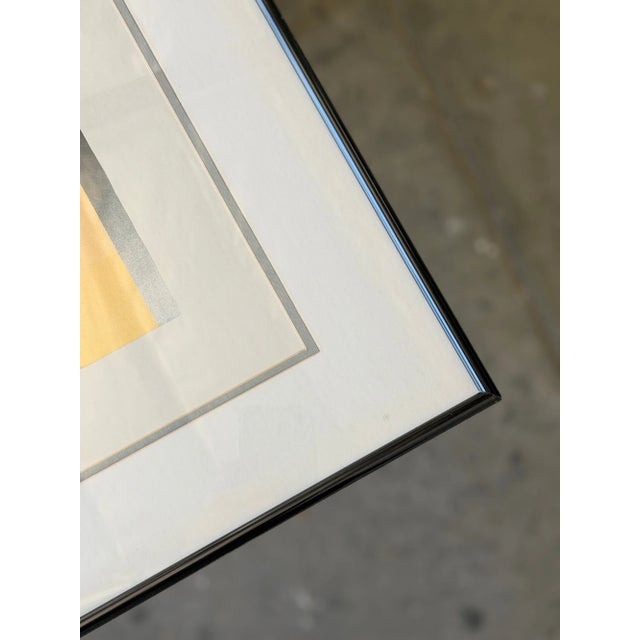 White Jasper John’s, Untitled 1964-‘65, Vintage Framed Print For Sale - Image 8 of 13