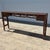 Vintage Asian Carved Elm Wood Extra Long 74” Altar Table Console Table Sideboard W/ 2 Drawers For Sale - Image 12 of 12