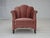 Danish Armchair in Velour and Oak, 1950s For Sale - Image 18 of 18