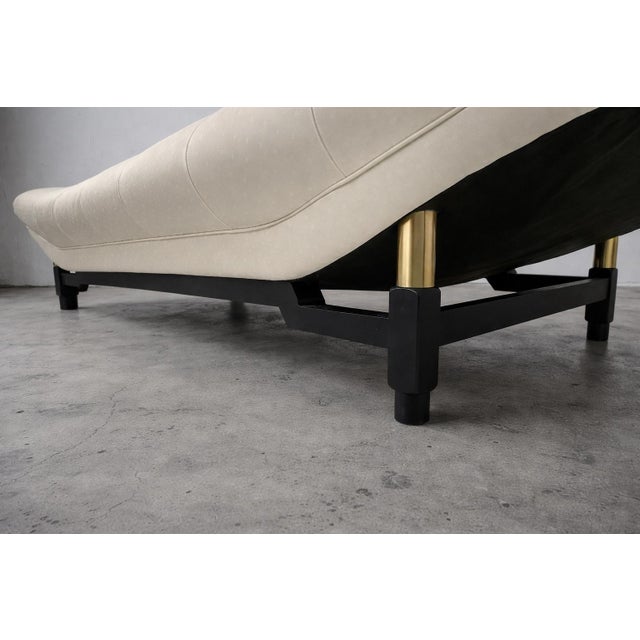 1980s Mid Century Gondola Sofa by Baker For Sale - Image 5 of 8