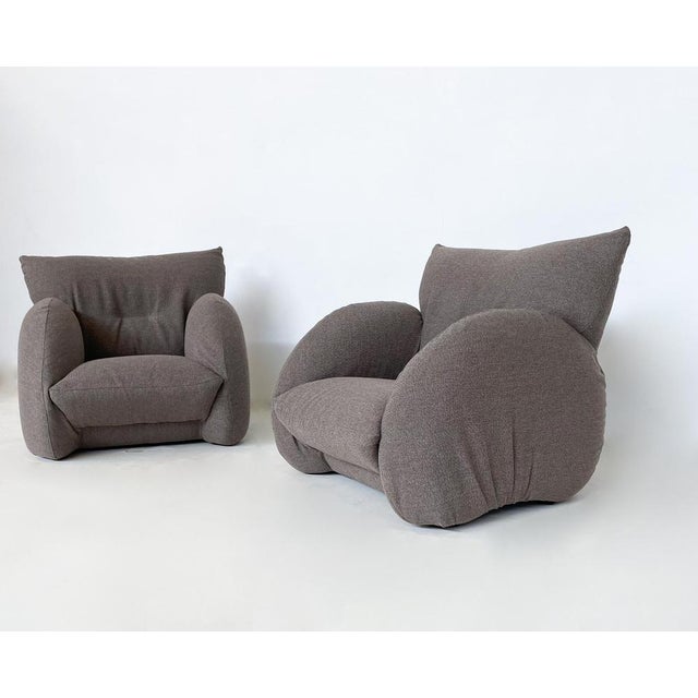 Set of Mid-Century Modern Italian Armchairs, Italy, 1960s For Sale - Image 3 of 8