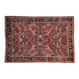 Vintage Dargezine Rug - 3'4" X 5' For Sale