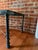 Paul Ferrante Vintage Brutalist Faux Verdigris Finish Glass Top Coffee Table - Styled After Giacometti For Sale - Image 4 of 5