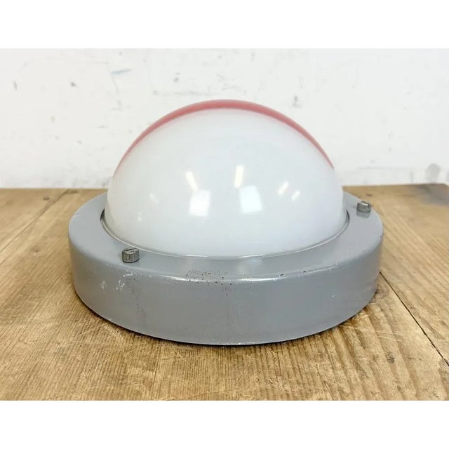 Vintage Emergency Wall Light from Elektrosvit, 1970s For Sale - Image 9 of 13