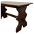 Antique English Oak Refectory Dining Table For Sale - Image 3 of 7