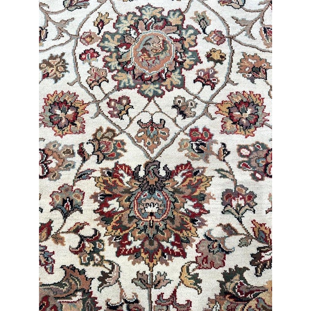 9x12 Handwoven Mughal Area Rug - 106810 For Sale - Image 11 of 12