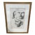 Antique French Engraving With Gilt Wood Frame. For Sale