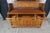 Late 20th Century Late 20th Century Ethan Allen Heirloom Colonial Early American Nutmeg Maple Drybar Cabinet Hutch For Sale - Image 5 of 13