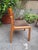Vintage Chairs in Light Wood and Fabric Seat with Curved Backrest, 1960s, Set of 5 For Sale - Image 4 of 12