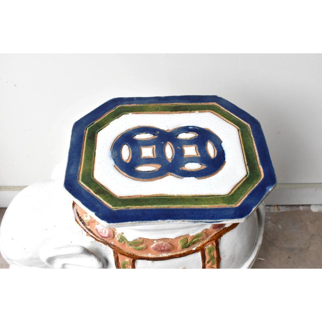 1950s Mid-Century Elephant Garden Seats-a Pair For Sale In San Francisco - Image 6 of 13