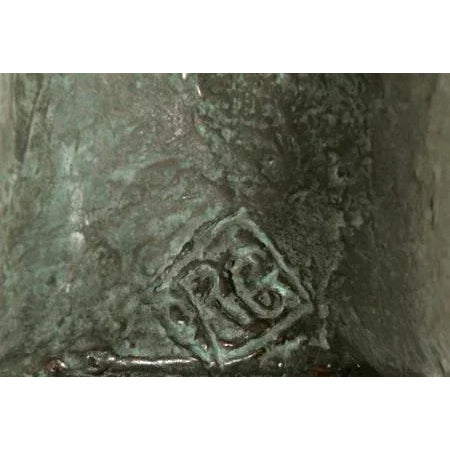 Woman with Bun Head Sculpture by Ruth Gutman For Sale In New York - Image 6 of 8