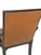 Vintage Baker Furniture Brown Leather & Ebonized Wood Armchair For Sale - Image 13 of 17