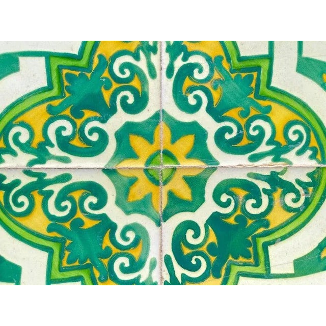 Ceramic Mexican Tile Plaque or Table Top For Sale - Image 4 of 12