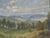 Heinrich Pforr, View of Meißner into the Werra Valley, Oil Painting on Canvas For Sale - Image 12 of 13