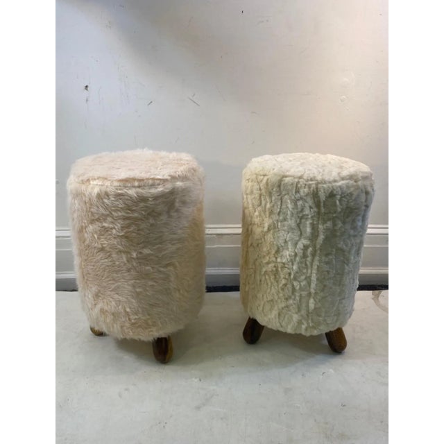 Early 21st Century Modernist Stools - A Pair For Sale - Image 4 of 8