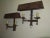 Mid-Century Modern Brutalist Patinated Iron Wall Lights, 1960s, Set of 2 For Sale - Image 6 of 10