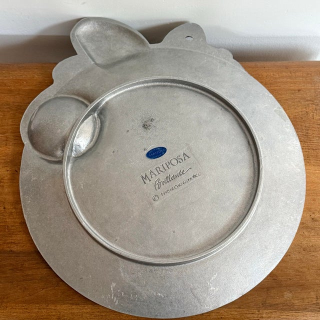 1990s Nautical Mariposa Octopus Serving Platter For Sale - Image 4 of 6