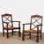 Vintage Armchairs in the style of Charles Dudouyt, 1950, Set of 2, in Good conditions. Designed 1950 to 1959