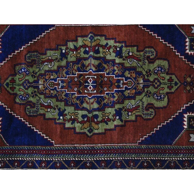 1970s Vintage Turkish Rug For Sale - Image 4 of 9