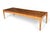 Mid Century Modern Walnut Coffee Table Dovetail Top Restored For Sale - Image 4 of 16